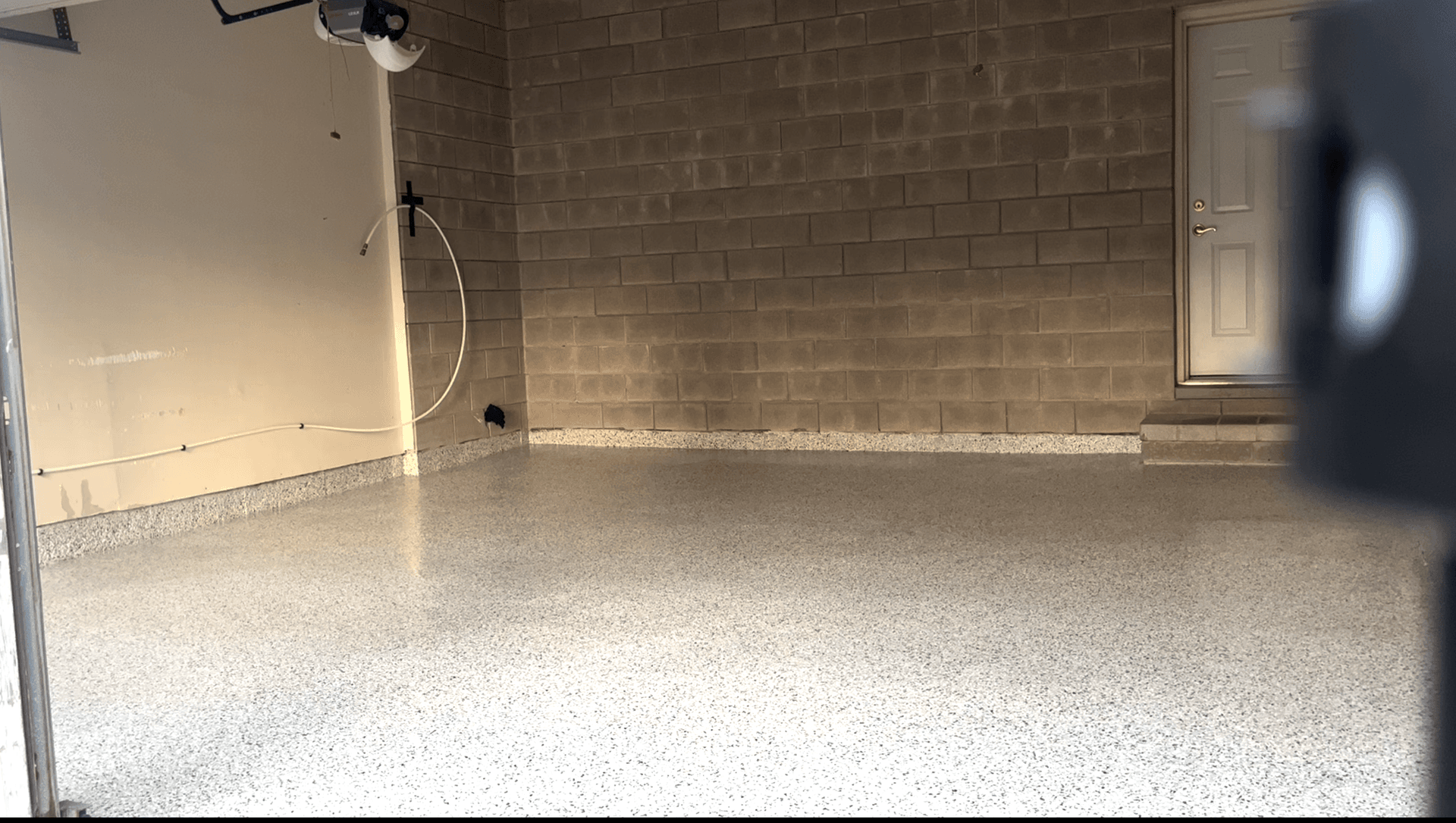 Garage After Epoxy