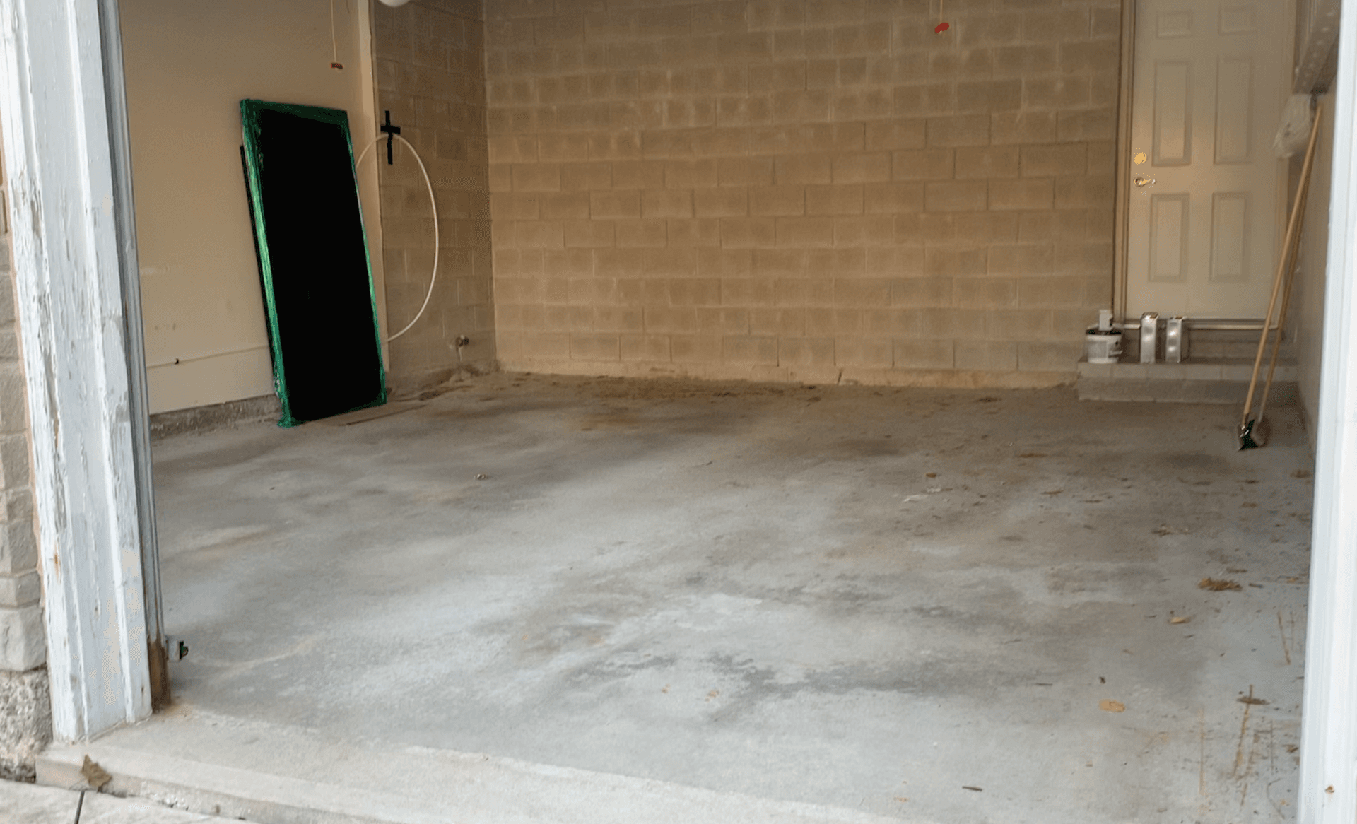Garage Before Epoxy