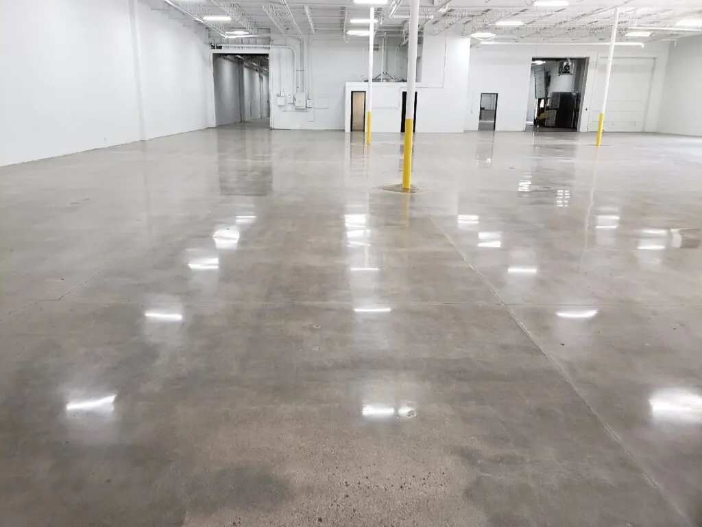 Polished Concrete with Epoxy in Toronto