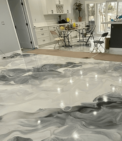 Residential Basement Epoxy
