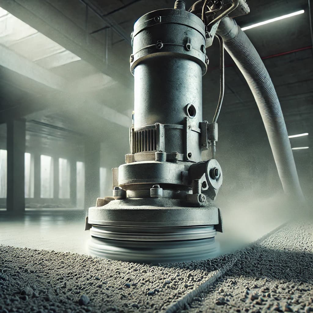 Grinding Concrete for Epoxy Application