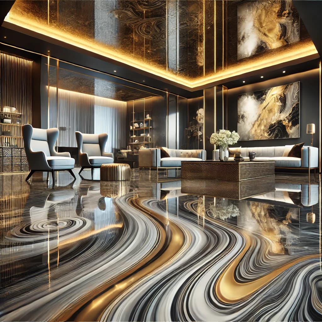 Metallic Epoxy Flooring in Toronto