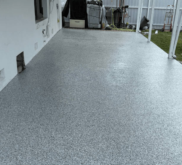 Outdoor Flake Epoxy