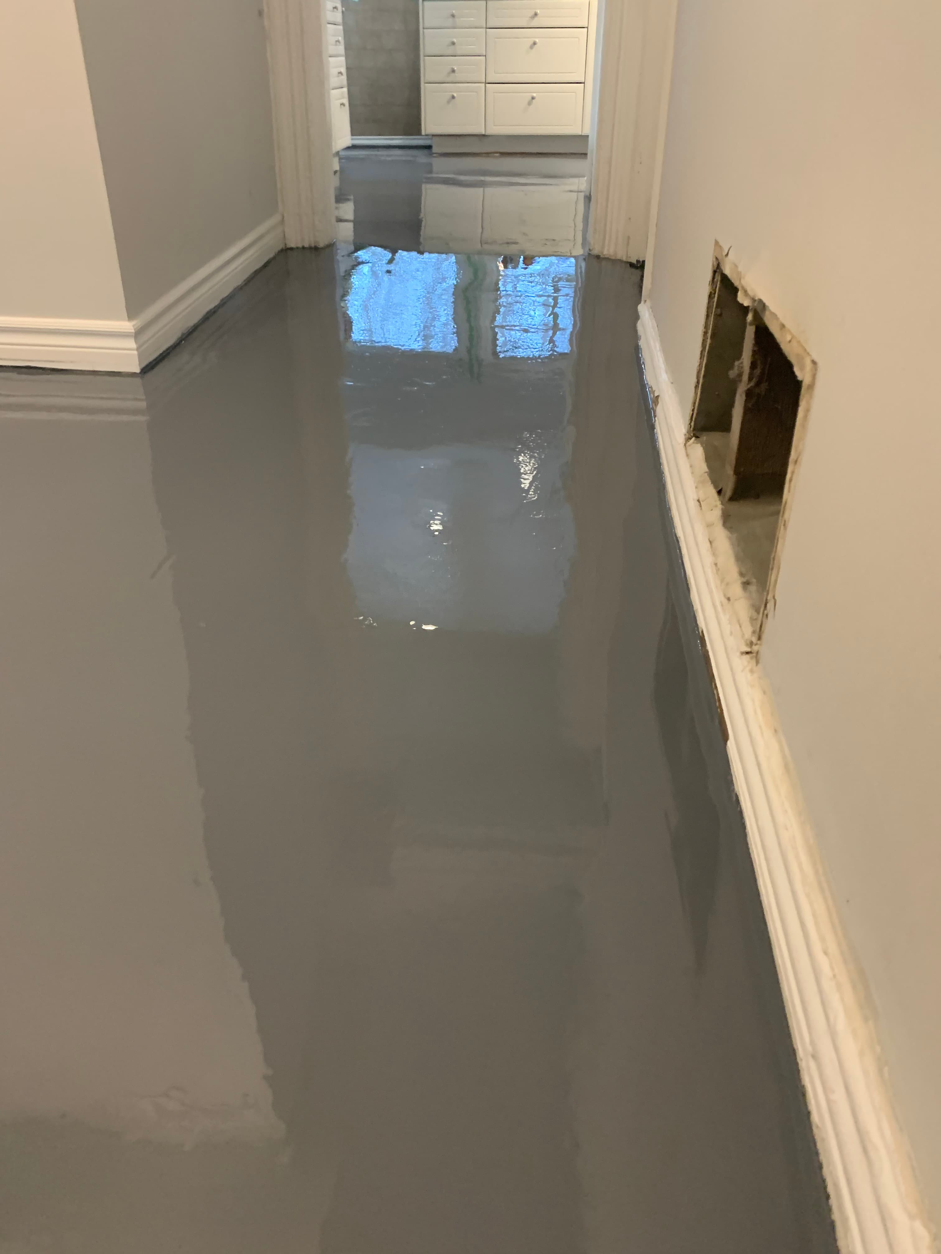 Epoxy On Tiles Downtown Toronto Gray – Epoxy Flooring in Toronto