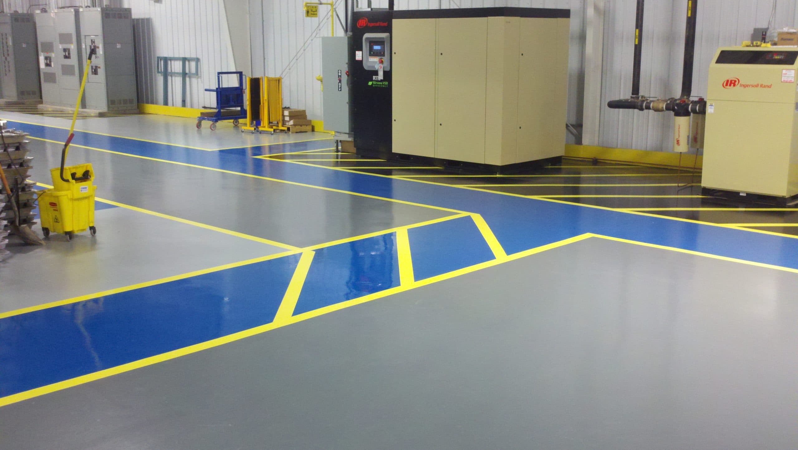 Heavy-duty commercial epoxy flooring in Toronto