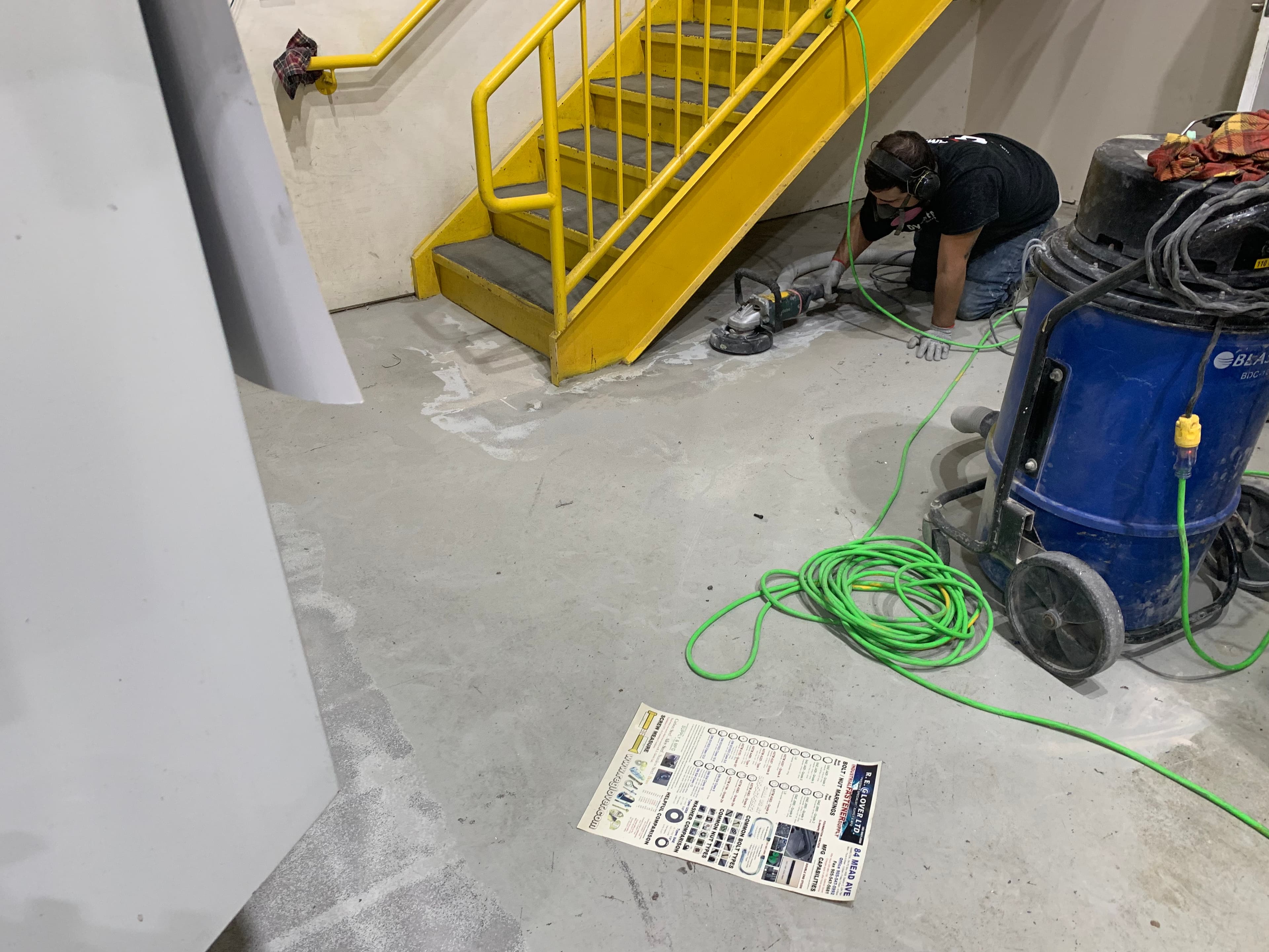 Heavy-duty commercial epoxy flooring in Toronto