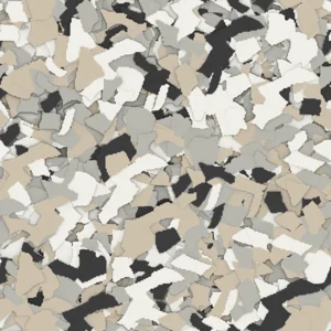 Cabin Fever flake blend swatch