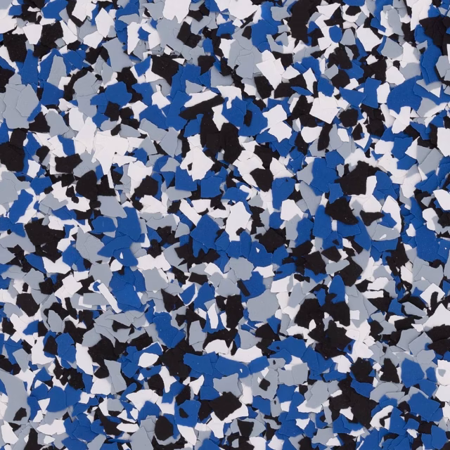 Orbit flake blend swatch