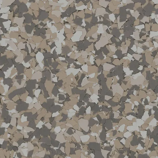 Close-up of Madras (FB-706) epoxy flake chips